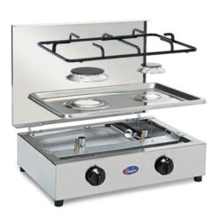 Parker® Fornello A Gas 2F Inox -Brunner Negozio fornello a gas inox 200 2
