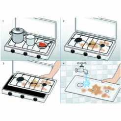 Parker® Fornello A Gas 3F Inox -Brunner Negozio fornello a gas inox 300 3