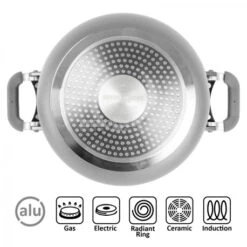 Pentole Brunner Fusion 7+1 Ø 22 -Brunner Negozio pentole brunner fusion 71 o 22 chiusura magnetica fondo ceramica antiaderente gas elettrico induzione 5