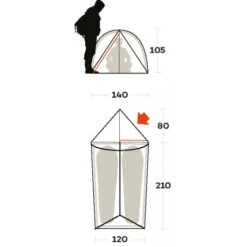 Tenda Ferrino Manaslu 2 -Brunner Negozio tenda ferrino manaslu 2 quattro stagioni leggera compatta struttura duralluminio giunti radiali 2