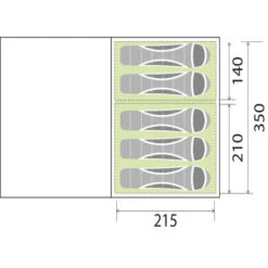Tenda Brunner Paraiso 5/6 -Brunner Negozio tenda paraiso 8